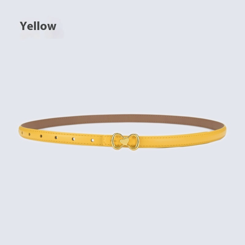 Women's Fashion All-matching Thin Belt